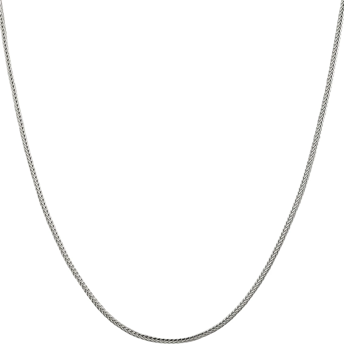 Cheapest β Other Brands Sterling Silver 2mm Diamond Cut Round Franco Chain π 1 Cheapest β Other Brands Sterling Silver 2mm Diamond Cut Round Franco Chain π