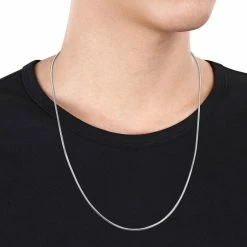 Best deal 🌟 Sofia B. Sterling Silver 1.2mm Snake Chain Necklace 🤩 -Men‘s Jewelry Shop unnamed file 772