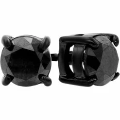 Best reviews of ⌛ Gold LLC Black 2 CTW Diamond Stud Earrings 😉