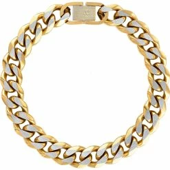 Best Pirce 🤩 Esquire Two-Tone Curb Link Chain Bracelet 😍
