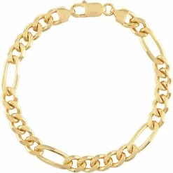 Hot Sale ✨ Esquire Jewelry Figaro 7.50mm Chain Bracelet 8.5 In. 🔥