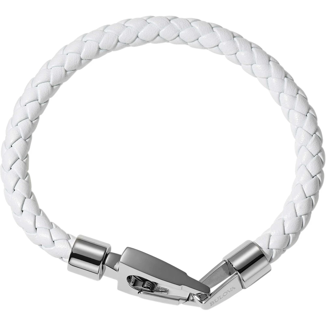Cheapest π Bulova Marine Star White Braided Leather Bracelet π 2 Cheapest π Bulova Marine Star White Braided Leather Bracelet π - Image 2