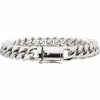 Buy 🔔 Inox Men's Steel Miami Cuban Chain Bracelet 👍