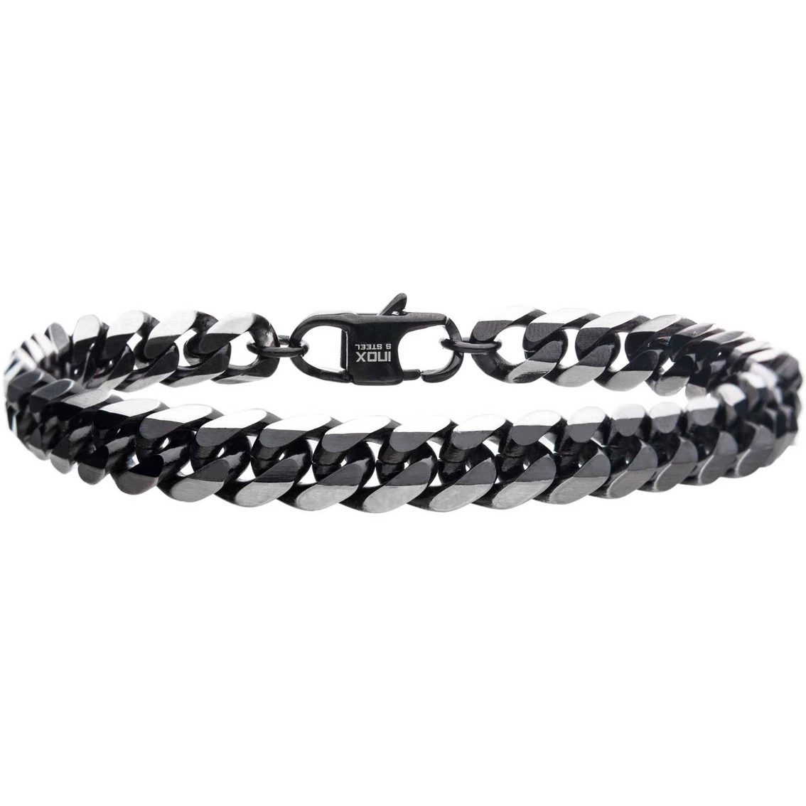 Cheapest π INOX Men's Stainless Steel 8.5 In. IP Black Curb Bracelet β 1 Cheapest π INOX Men's Stainless Steel 8.5 In. IP Black Curb Bracelet β