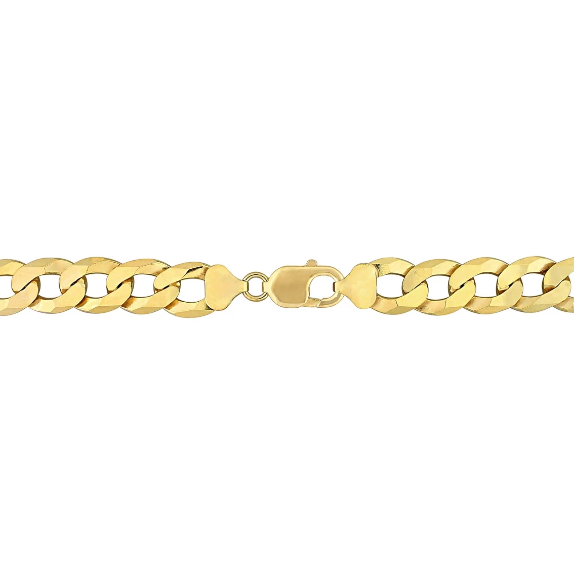 Outlet 𧨠Sofia B. 18K Yellow Gold Over Sterling Silver 12.5mm Flat Curb Chain Bracelet π₯ 2 Outlet 𧨠Sofia B. 18K Yellow Gold Over Sterling Silver 12.5mm Flat Curb Chain Bracelet π₯ - Image 2